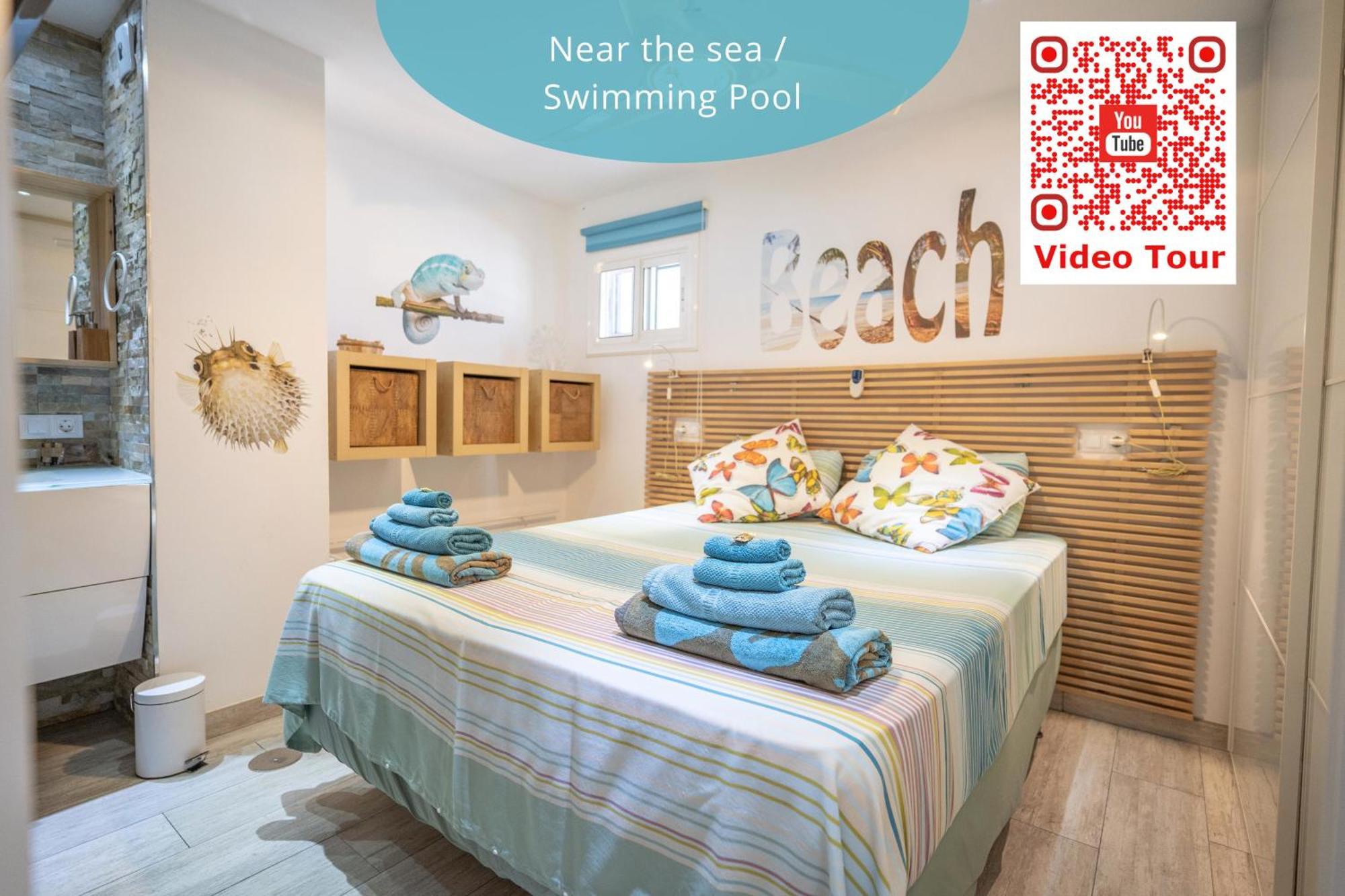לוס כריסטיאנוס Go2Tenerife Apart'Cala Pool & Beach At 5 Mins מראה חיצוני תמונה